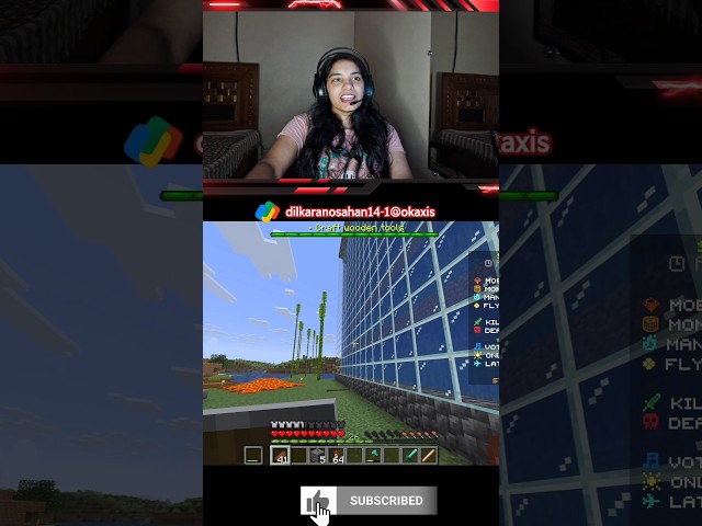 Let me take you to Sugarcane Farm in Minecraft Game 🎮 #gaming #minecraft #game #gameplay #reaction