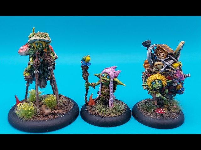 Moonstone - painting the Gribbleboggers set