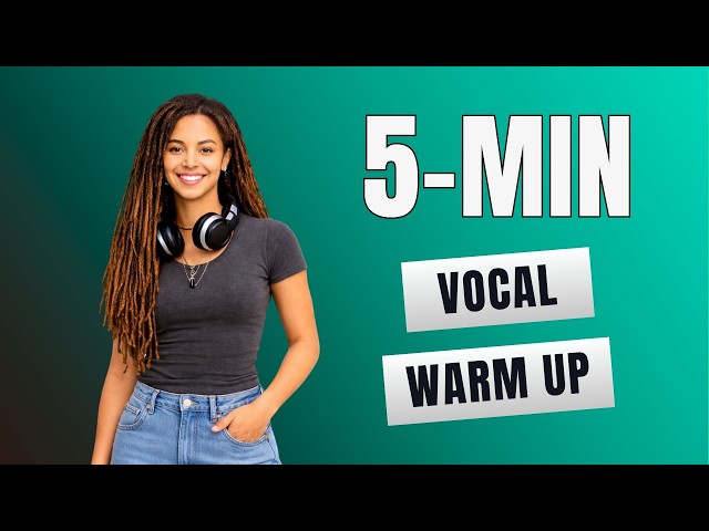 5-Minute Vocal Warm-Up for Beginners 🎤