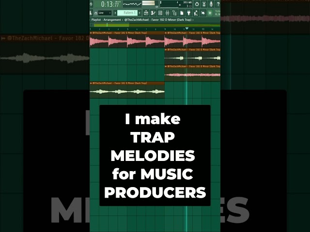 I make TRAP MELODY LOOPS for MUSIC PRODUCERS
