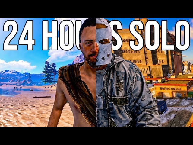 I Played Solo Rust Console For 24 Hours Straight...