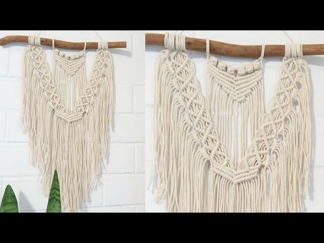 Macrame wall hanging | How to make a macrame wall hanging