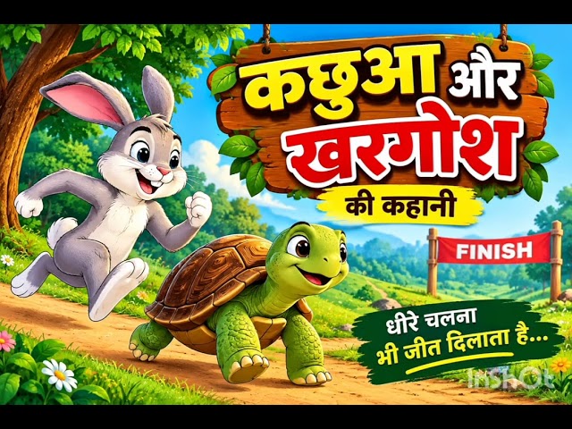 🐢 कछुआ और खरगोश की कहानी | घमंड का परिणाम | बच्चों की शिक्षाप्रद कहानी | Moral Story