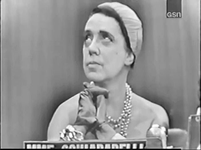 What's My Line? - Elsa Schiaparelli; Faye Emerson [panel] (Sep 21, 1952)