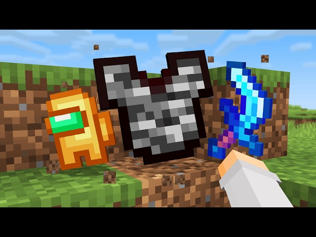 Minecraft, But Drops Are CUSTOM!