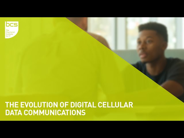 The evolution of digital cellular data communications | Computer Conservation Society