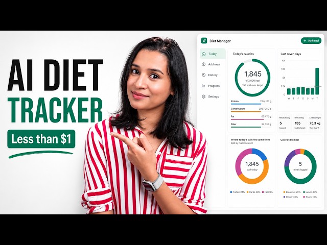 Lets Use Claude or ChatGPT To Build A Free AI Diet Tracker - Full Prompt Free Download
