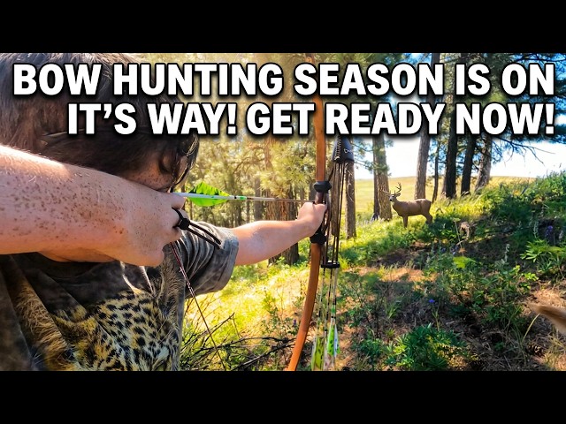 Can I Make the Shot? Archery Practice for Deer Season!