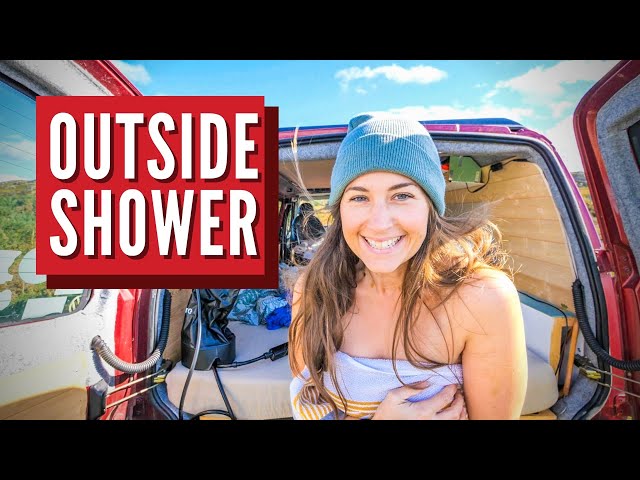 Naked in the Highlands | Vanlife Nature Shower + Scotland's Best Beaches | NC500