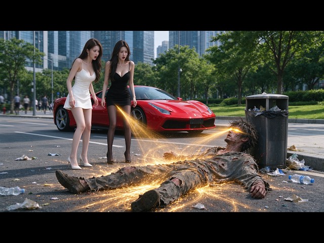 Homeless Man Hit by a Ferrari Awakens Mystic Eyes—From Beggar to Billionaire!