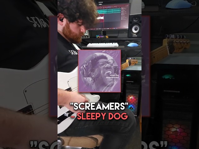 Playalong/Cover of “Screamers” by Sleepy Dog 🔥 #mathrock #midwestemo #guitar