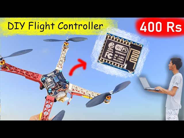 How I Made NodeMcu Flight Controller | WiFi Controlled | MPU6050