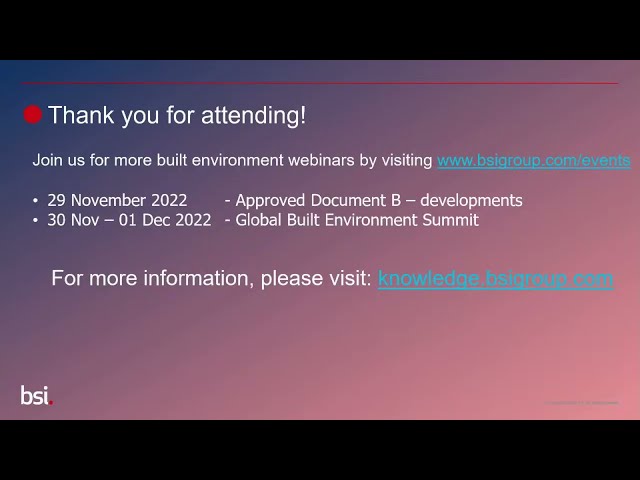 BS EN ISO 19650-4:2022 Launch Event