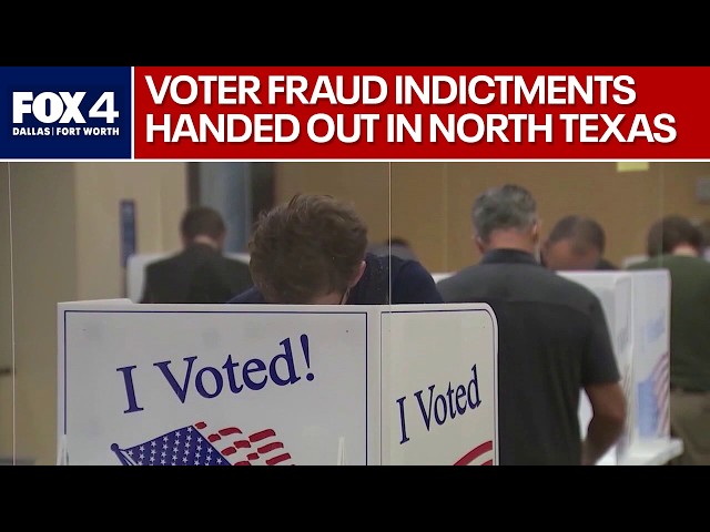 Multiple arrested in North Texas for federal voter fraud