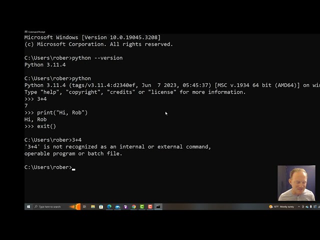 Introduction to Python #4 - Install Python3 and VS Code on a PC