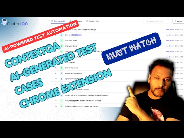 Agent AI - Context QA : AI Generated Test Cases | AI Powered Test Automation