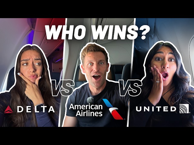 American vs Delta vs United Economy: LHR to JFK Compared (One Shocked Us)