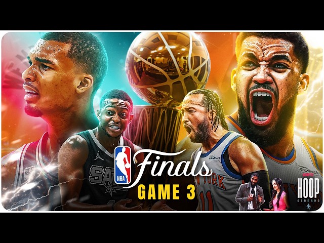 🚨 Live from Game 3 at MSG! Knicks Two Wins Away but Can Wemby Respond? 👀 | Hoop Streams 🏀