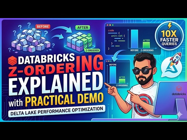 Databricks Z-Ordering Explained with Practical Demo | Delta Lake Performance Optimization