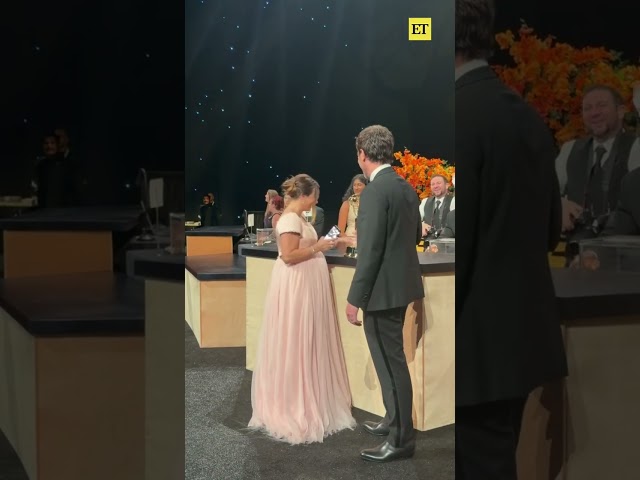 Kaley Cuoco is so proud of Tom Pelphrey's first #Emmy win and she has the camera roll to prove it.