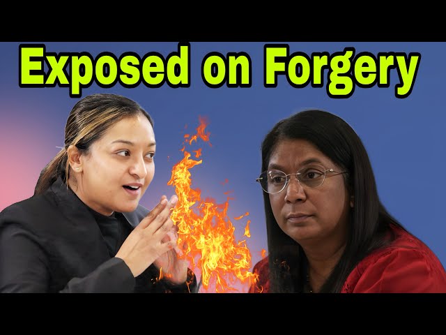 Ramsamy becomes emotional and then expose Adv Johnson on Forgery. WHAT KIND OF LEADER