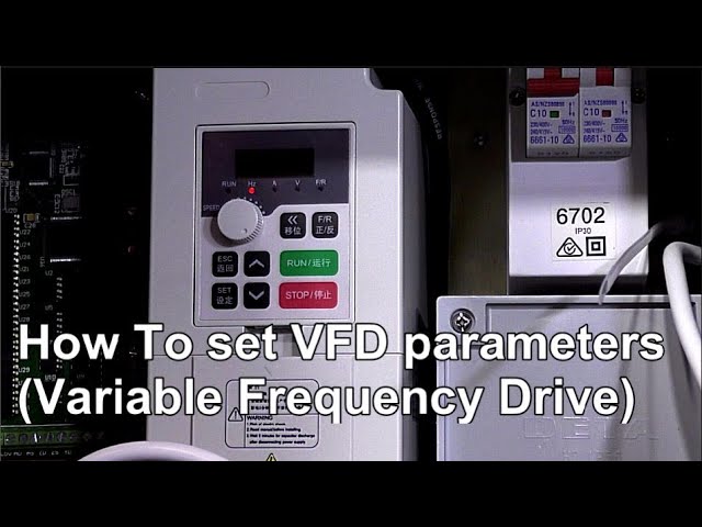 How To set up VFD parameters (Variable Frequency Drive) CNC [Episode 16] *available in 22 languages
