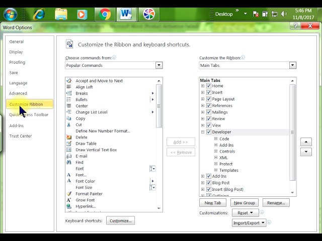 How To Create Employee Profile Proforma in Hindi / Urdu using Microsoft Word