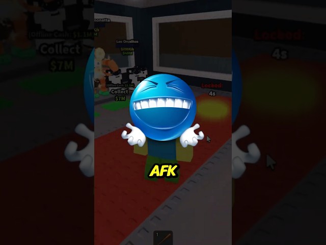 Stealing Brainrots While Pretending To Be AFK.. 😂 #roblox #stealabrainrot #robloxshorts
