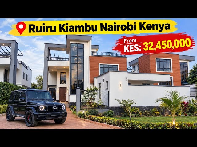 INSIDE THIS KSh 32.45M MANSION IN RUIRU, KENYA | FULL HOUSE TOUR 🏡