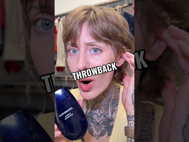 What a throwback 💅 #makeup #foundation #affordablemakeup #drugstoremakeup @c@covergirl