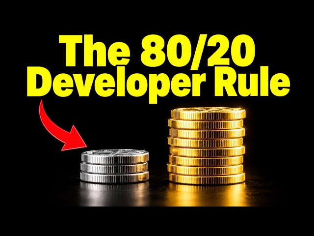 Programming Is Not Fair - The 80/20 Rule Explains Why