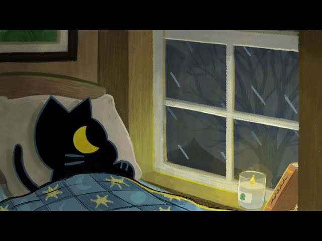 You Found the Secret Cat  / Cozy Lofi and Rain / Rest and Relax ⋆⭒˚｡⋆