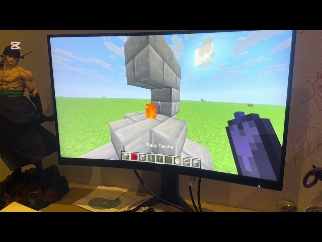 How to make fire sword (only in Java edition)