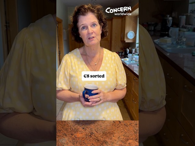 You can change lives - two cups of coffee at a time.
