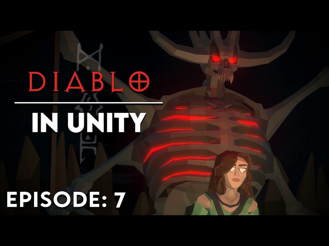 CREATE DIABLO in UNITY ► EP. 7 A.I Characters (And Base Classes)