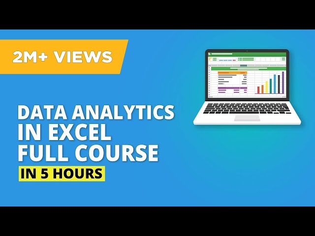 Excel Data Analytics Full Course | Essential Skills For Data Analysis In Excel | Simplilearn