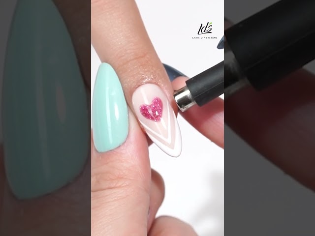Heart Nail Trend Full Tutorial | LDS Gel Collections | Valentine Nail Tip!