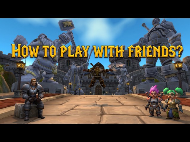 How to play on local WoW server with friends over Internet\LAN?