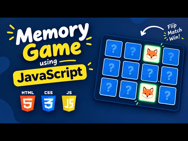 Memory Game using JavaScript