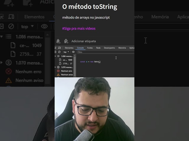 O que é o método toString ? #shorts #code #programação #javascript #21