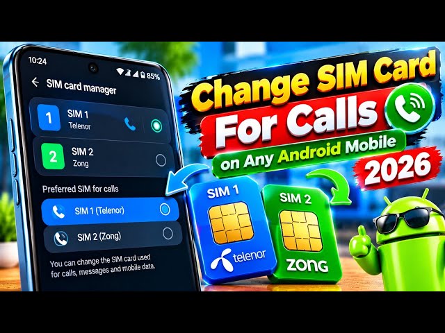 SIM Card for Calls on Any Android Mobile Phone 2026 📱