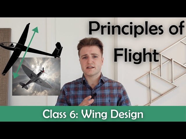 ATPL Principles of Flight - Class 6:  Wing Design.