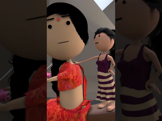 bhabhi ki comedy chinki ki comedy #animation #aninated #cartoon #anines #animatin #funny #toon
