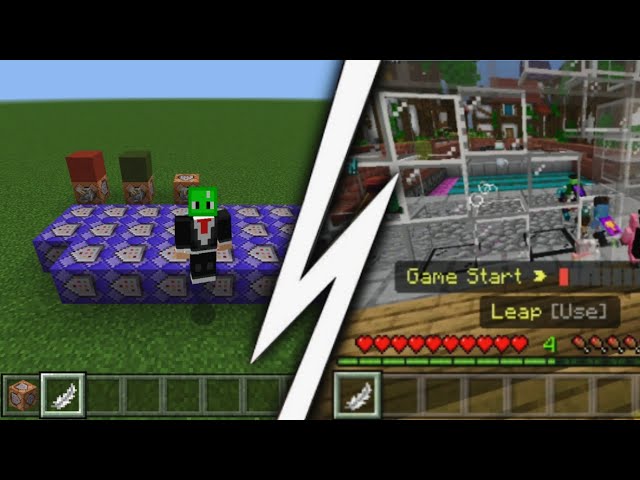 Death Run Leap Command for Minecraft Bedrock