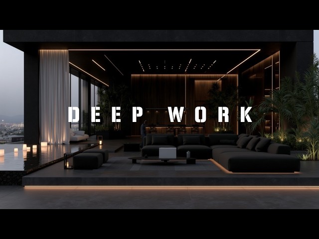 Deep Work Music | Enhance Focus & Cognitive Performance - Elite Productivity Ambience & Flow