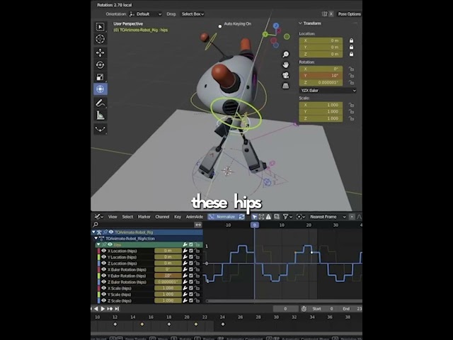 TOAnimate BOT Rig - FREE Blender Rig