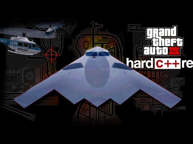 Most Normal C++ Project: Coding a B2 Stealth Bomber in GTA 3