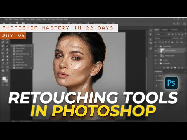 Retouching Tools in Photoshop Day 06 | Photoshop Mastery in Hindi | Chandresh Sagar