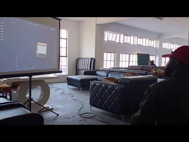 Using a Software to design furniture in carpentry