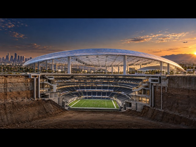 Why SoFi Stadium Was Built 100 Feet Below Ground | Engineering Explained